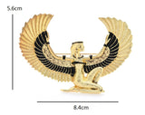 Egypt fairy angel brooch vintage look gold plated suit royal broach pin k23 new