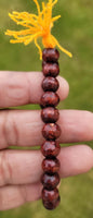 Wooden yogic beads meditation praying beads talisman sikh simarna bracelet ff10