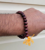 Wooden yogic beads meditation praying beads talisman sikh simarna bracelet ff10