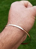 100% pure copper punjabi hindu sikh singh smooth healing kara thin bangle q7