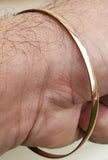 100% pure copper punjabi hindu sikh singh smooth healing kara thin bangle q7