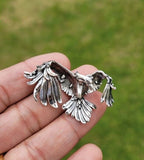 Flying eagle gold or silver plated celebrity brooch designer broach pin k18 new