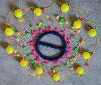 Punjabi sikh singh kaur khalsa small gatka chakkar with plastic colourful balls