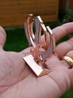 Sikh punjabi rose gold singh kaur khanda khalsa car dashboard desktop stand uu1