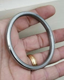 New sarbloh pure iron sikh singh kaur flat kada khalsa 5ks kakar kara bangle g12