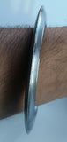 Sarbloh pure steel iron smooth chakri kada sikh singh is bling warrior kara c3