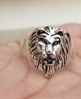 New Jawan Movie Lion Ring Steel Mundi Sharukh Khan Evil Eye Protection mundri BB