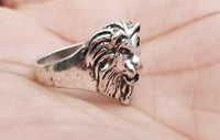 New Jawan Movie Lion Ring Steel Mundi Sharukh Khan Evil Eye Protection mundri BB