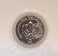 Famous sikh the king of kings guru gobind singh ji khalsa 1699 token 3d coin