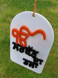 Ek Onkar Sarbat da Bhala Car Mirror HANGER Punjabi Sikh Kaur Acrylic Pendant GG3