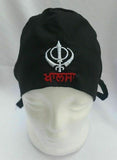 Sikh punjabi turban patka pathka singh khanda bandana head wrap black colour