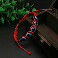 Unisex turkey glass bead evil eye protection talisman charms red bracelet amulet