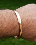 Stunning 100% pure copper punjabi hindu sikh singh khalsa smooth healing kara q6