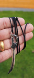 Steel hindu punjabi sikh singh kaur sword kirpan pendant in thread necklace gg1