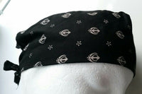 Sikh punjabi light black kids baby patka pathka khandas bandana head wrap gear