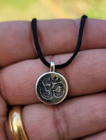 Om Pendant Hindu Ohm Power Silver Gold Plated Evil Eye Protection Shield K53 New