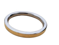 Prem dhillon kada stainless steel brass smooth plain sikh flat kara bangle j7a