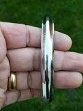 Sarbloh Iron Heavy Round Edge Sikh Singh Kaur Kara Punjabi Khalsa Kada Bangle G6