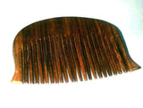 Guru gobind singh ji's kanga style kuba or curved singh sikh kakar wooden comb