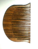 Guru gobind singh ji's kanga style kuba or curved singh sikh kakar wooden comb