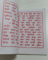 Hindu nitya karam geeta pocket book in  hindi gita in brief  with pray and aarti