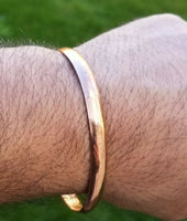 Stunning 100% pure copper punjabi hindu sikh singh khalsa smooth healing kara q5