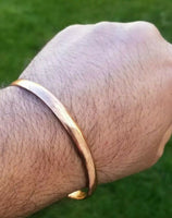 Stunning 100% pure copper punjabi hindu sikh singh khalsa smooth healing kara q5