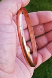 Stunning 100% pure copper punjabi hindu sikh singh khalsa smooth healing kara q5