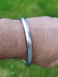 Sarbloh Iron Kara One Edge Sikh Singh Kaur Karha Punjabi Khalsa Kada Bangle C5