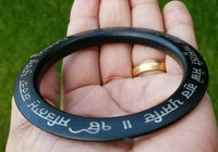 Sikh kara black sarbloh mool mantar bangle singh kaur sidhu moosewala kada bb10