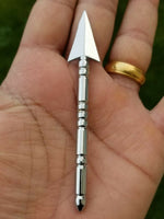 Stainless steel punjabi sikh singh kaur dumala shastar solid teer armour d13