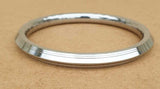 Stainless Steel Kara Sikh One Edge Kada Singh Kaur Khalsa Five Lines Bangle V32