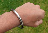 Stainless Steel Kara Round Smooth Sikh Bangle Singh Kaur Khalsa Punjabi Kada V37