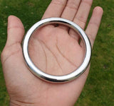 Stainless Steel Kara Round Smooth Sikh Bangle Singh Kaur Khalsa Punjabi Kada V37