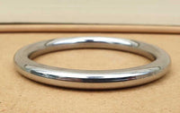 Stainless Steel Kara Round Smooth Sikh Bangle Singh Kaur Khalsa Punjabi Kada V37