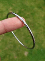 Stainless Steel Kara Silver Smooth Sikh Bracelet Singh Kaur Khalsa Bangle S9 NEW