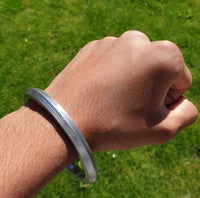 Sarbloh Iron Kara Sikh Bangle Bracelet Singh Kaur Khalsa Five Lines Kada K32