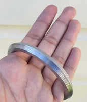 Sarbloh Iron Kara Sikh Bangle Bracelet Singh Kaur Khalsa Five Lines Kada K32