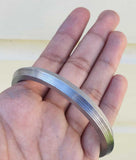 Sarbloh Iron Kara Sikh Bangle Bracelet Singh Kaur Khalsa Five Lines Kada K32