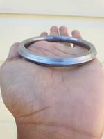 Sarbloh Iron Kara Sikh Bangle Bracelet Singh Kaur Khalsa Five Lines Kada K32