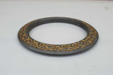 Sarbloh Chakri Kara Engraved Floral Design Punjabi Kada Sikh Singh Bangle S21