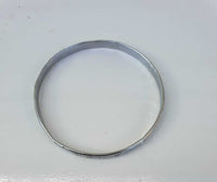 Chrome Plated Kara Satnam Waheguru Sikh Bangle Khalsa Smooth Singh Kaur Kada S24