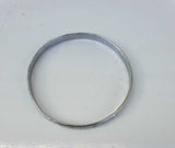 Chrome Plated Kara Satnam Waheguru Sikh Bangle Khalsa Smooth Singh Kaur Kada S24