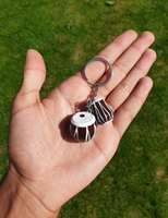 Tabla Key Ring India Punjabi Hindu Singh Kaur Key Chain Panjabi Gift LL11 Drum