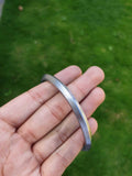 Sarbloh Sikh Kara Pure Iron One Edge Bangle Sikh Khalsa Kada Singh Bracelet DD21