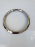 Stainless Steel Kara Brass Line Edged Sikh Bangle Singh Kaur Khalsa Kada EE13