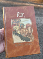 Vintage Book Kim by Rudyard Kipling 1988 Edition Hardcover Excellent Condition