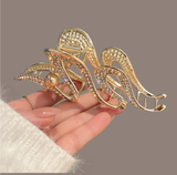 Hollywood Hair Crab Clip Large Snake Barrettes Bride Metal Claw Designer Clip ii