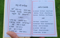 Sikh Prayer  Book Japji Rehras Sahib Bani Gurmukhi Transliteration English Gutka