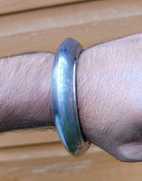 Sarbloh Kara Sikh Kada Kakaar Iron Smooth Karha Singh King Warrior Bangle EE16